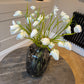 Faux White Fritillaria Stem