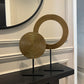 Rawas Antqiue Bronze Circle Sculpture