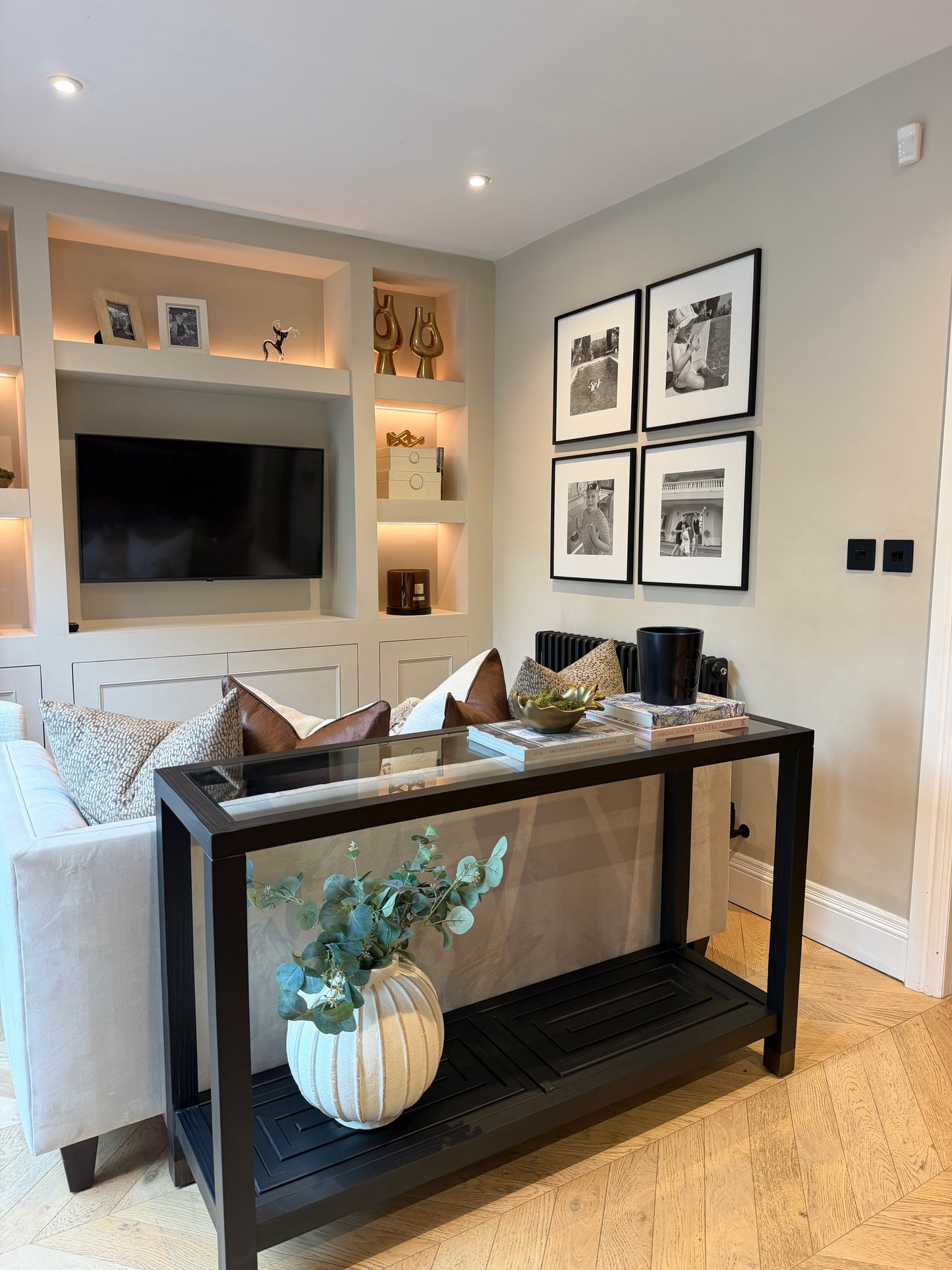 Astoria Black Console Table