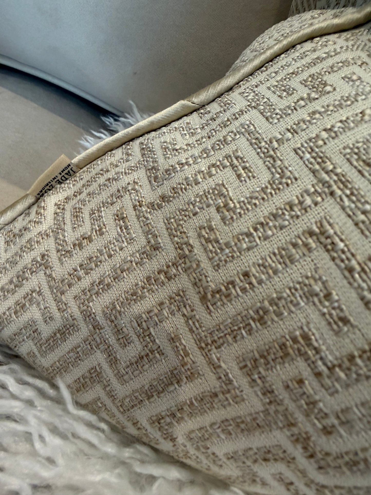 Sienna Weave Piped Cushion