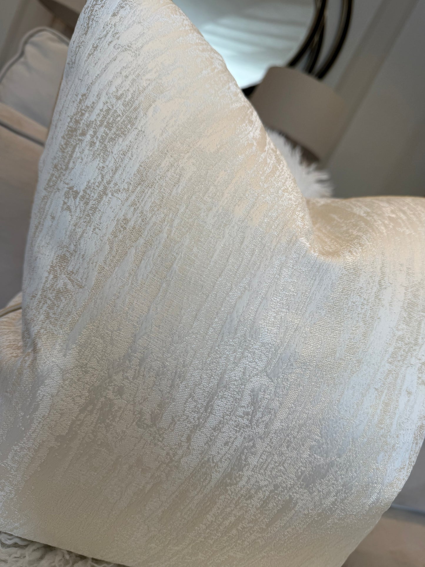 Alina Luxury Piped Cushion