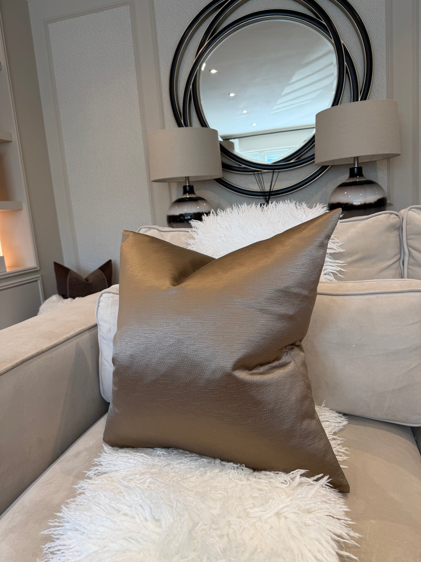 Latte Luxury Cushion