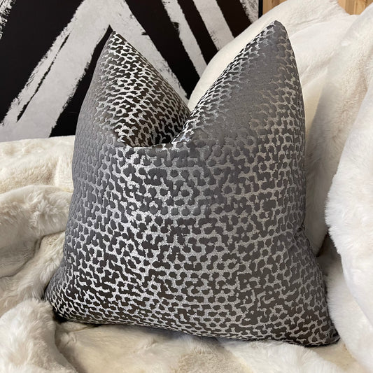 Caterina Charcoal 20" Cushion