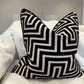 Maze Velvet Cut 22" Cushion