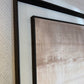 Whisper Horizon | Extra Large Abstract Linen Wall Art
