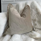 Freya Velvet 18" Cushion Taupe