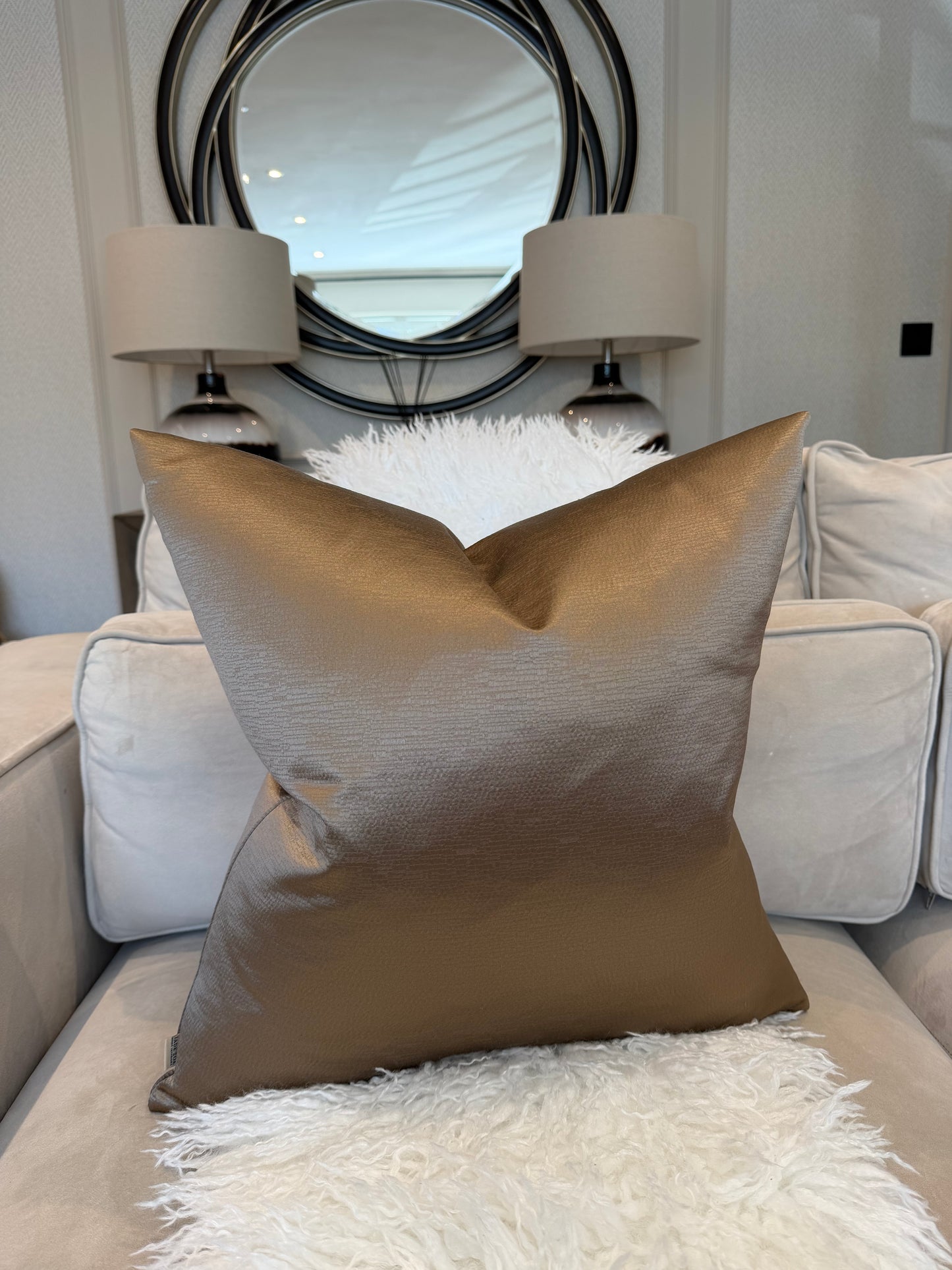 Latte Luxury Cushion