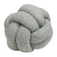 Silver Boucle Knot Cushion