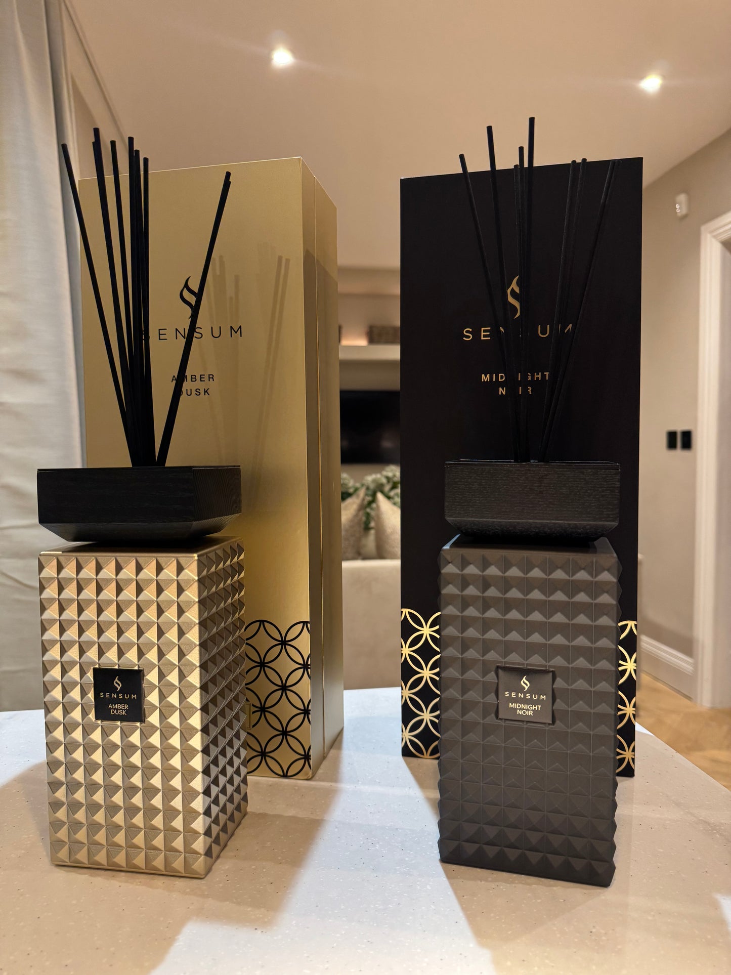 Midnight Noir Scent Sensum Reed Diffuser
