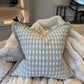 Amaya Fringed Cushion Stone