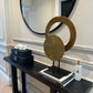 Rawas Antqiue Bronze Circle Sculpture