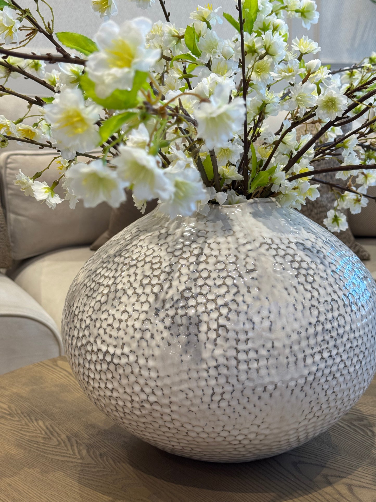 Zaffera Caldron Vase