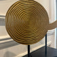 Rawas Antqiue Bronze Circle Sculpture