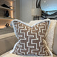 Livvy Weave Fringed Cushion