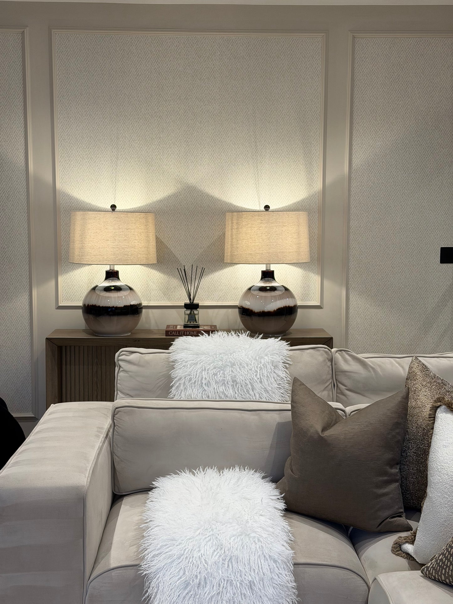 Sepia Shadows Table Lamp