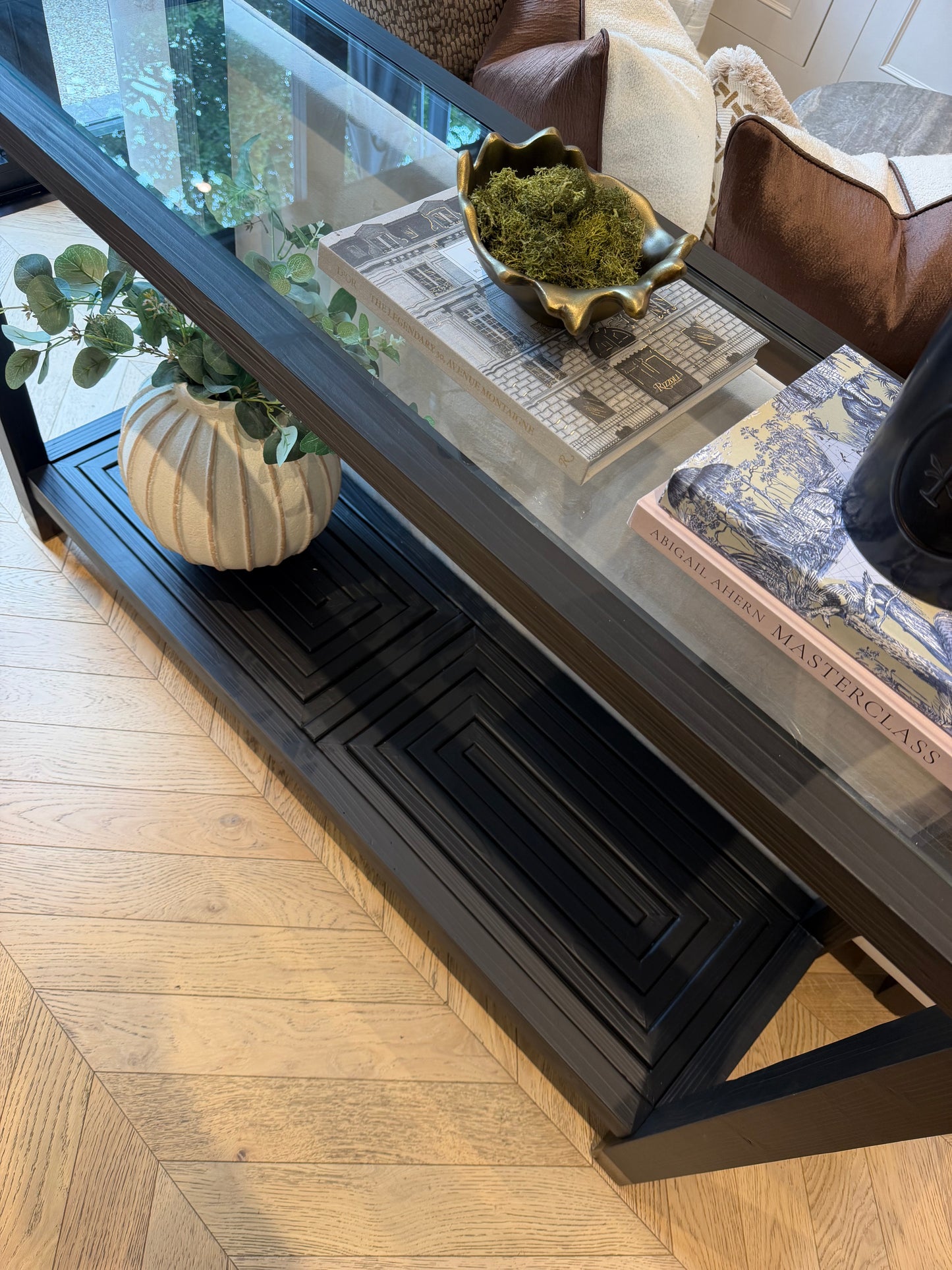 Astoria Black Console Table