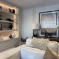Whisper Horizon | Extra Large Abstract Linen Wall Art