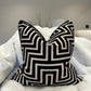 Maze Velvet Cut 22" Cushion