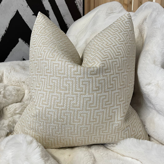 Paros Beige 20” Cushion