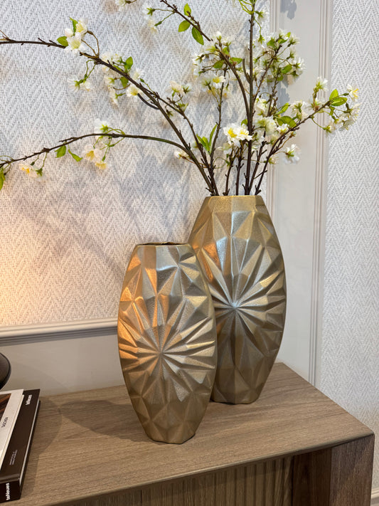 Hatton Cast Aluminium Vase 32cm