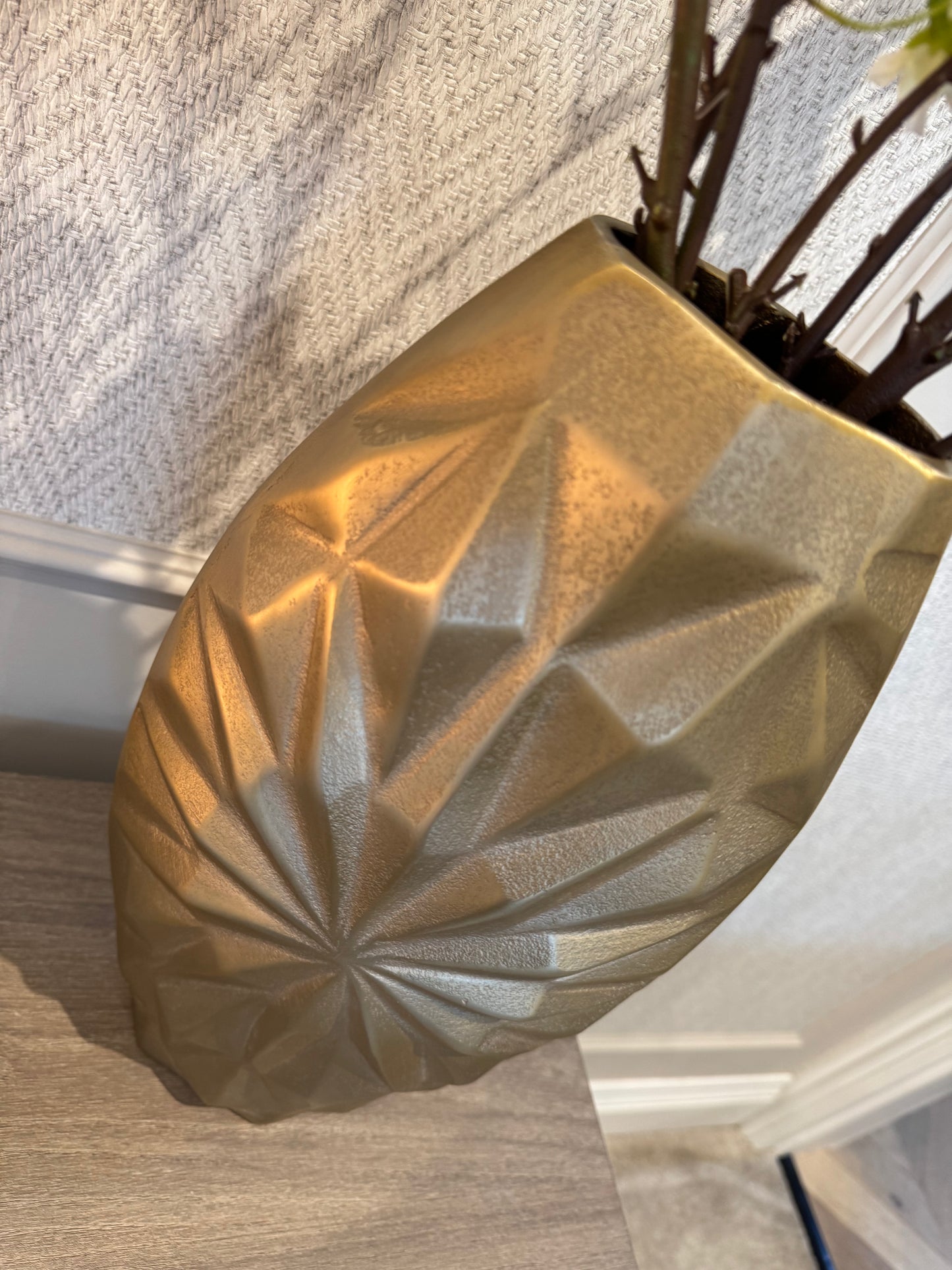 Hatton Cast Aluminium Vase 40cm