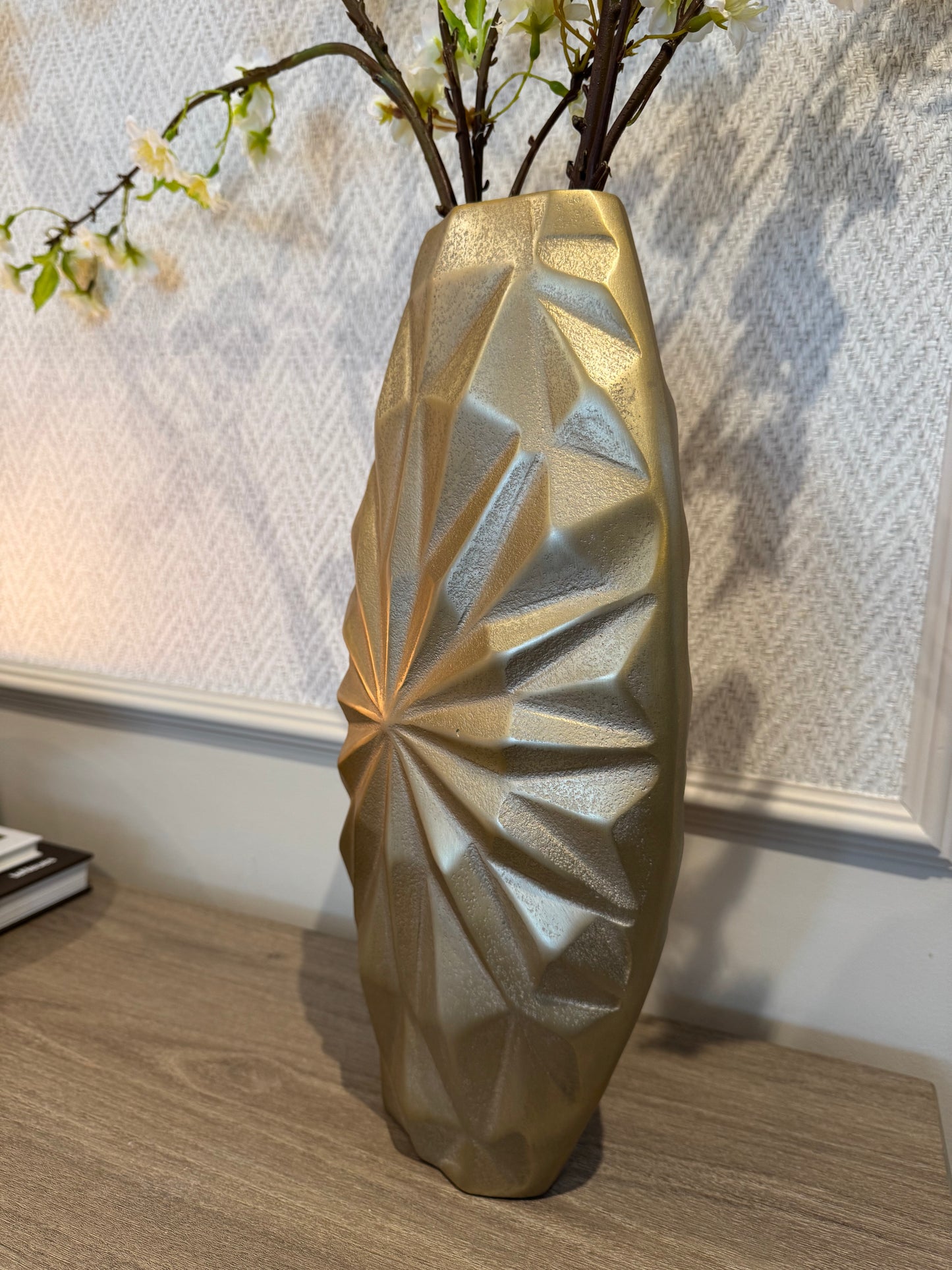 Hatton Cast Aluminium Vase 40cm