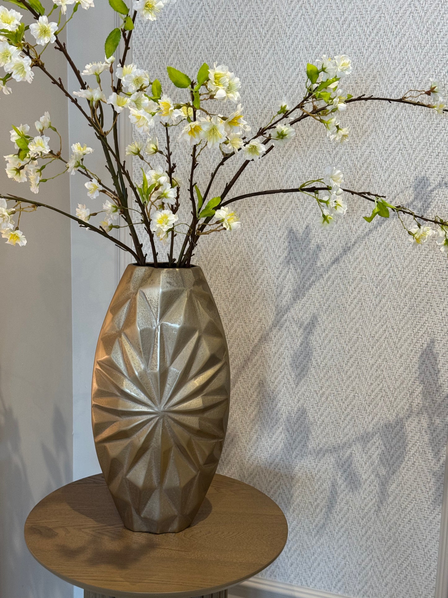 Hatton Cast Aluminium Vase 40cm