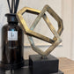 Geometric Bronze Sculpture