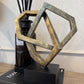 Geometric Bronze Sculpture