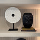 Yfke White Marble Ornament On Stand