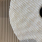 Yfke White Marble Ornament On Stand