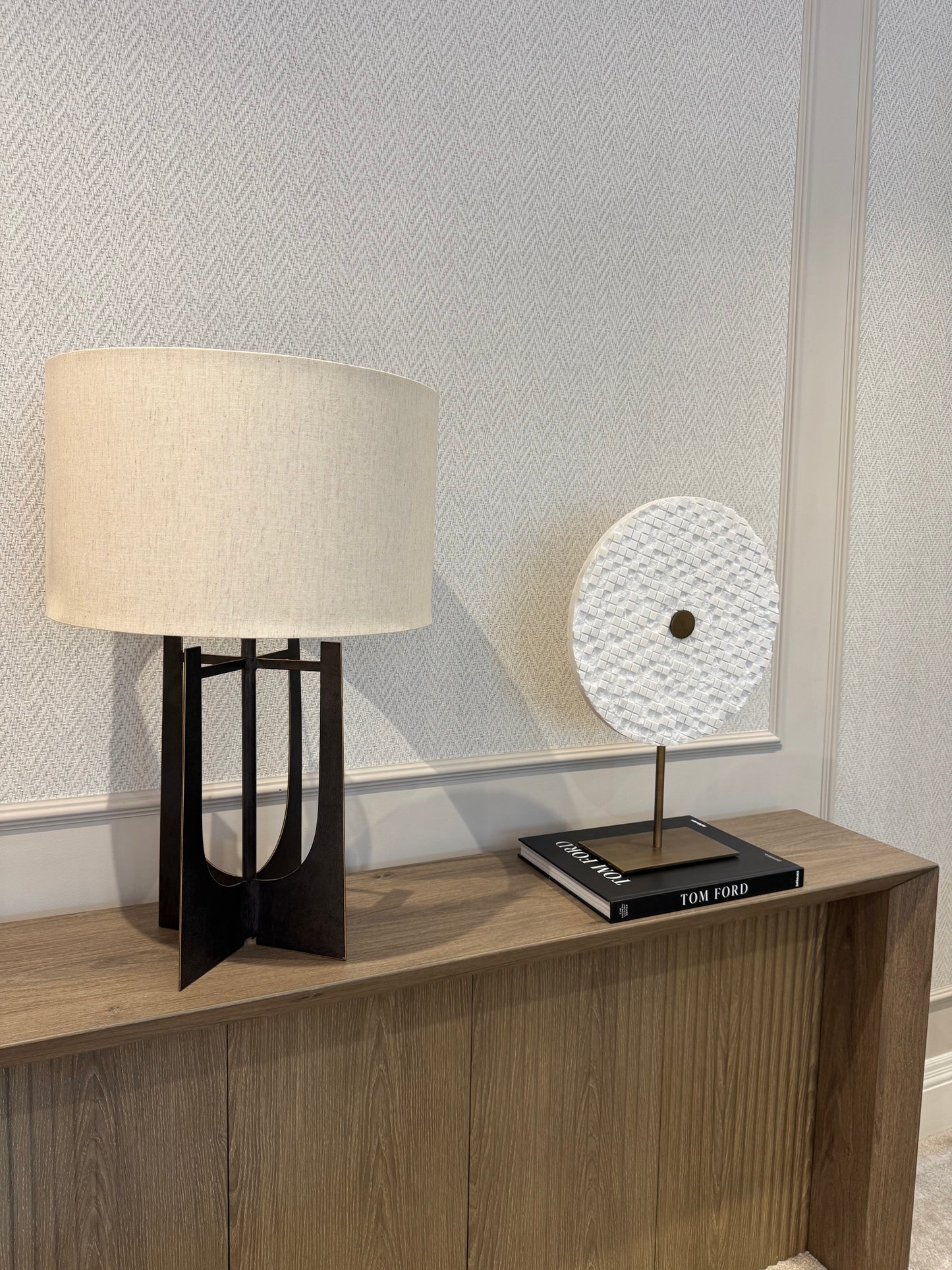 Yvo Large White Marble Ornament