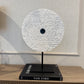 Yfke Large White Marble Ornament