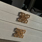 Large White Faux Leather Storage Boxes Set Of 2