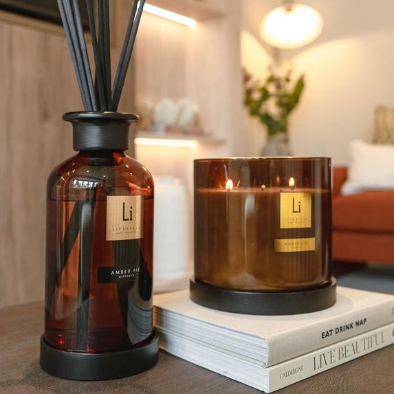 XXL Luxury Room Candle - Amber Fie