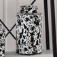 Bria 30cm White and Black Ginger Jar