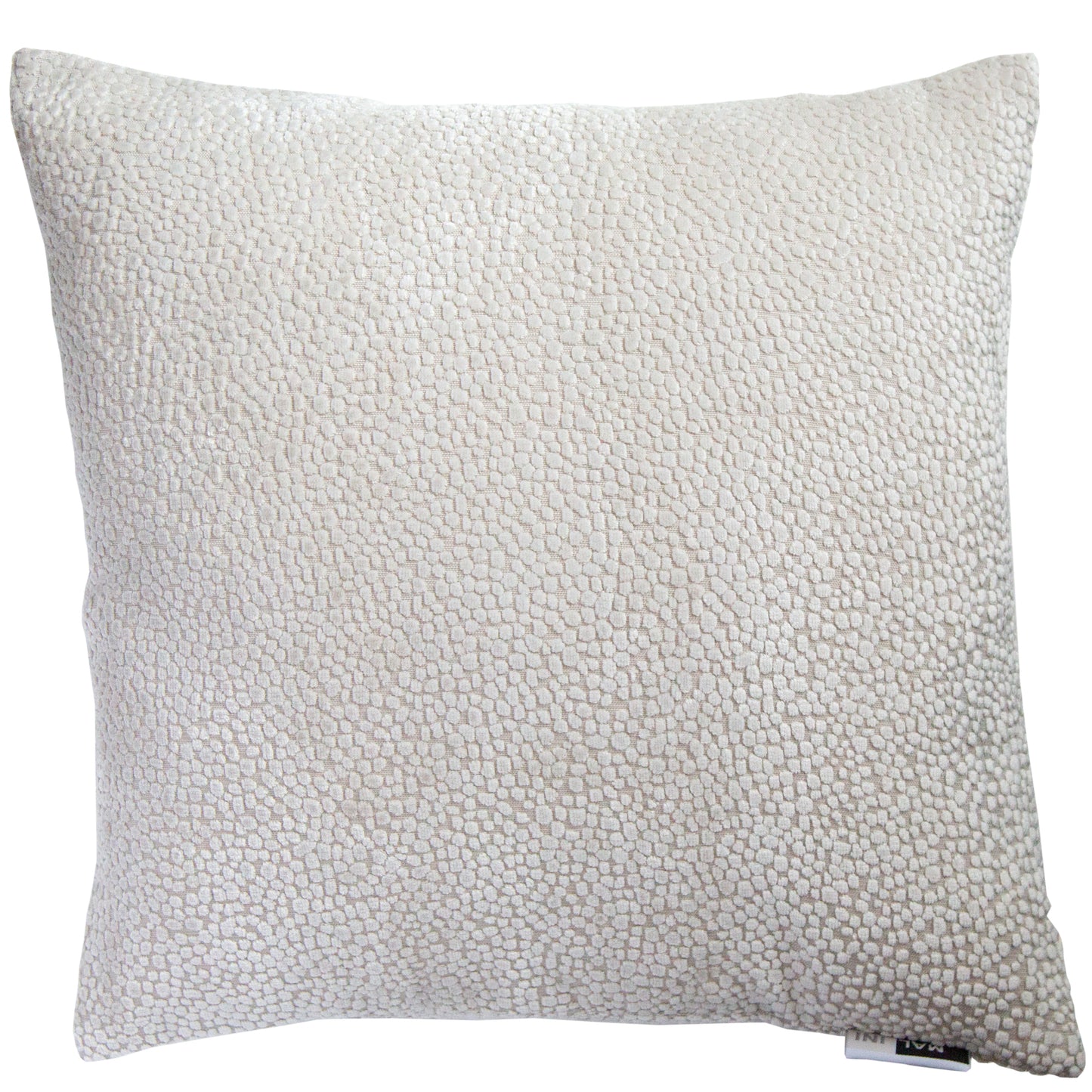 Cream Bingham Velvet Dot Cushion 16"